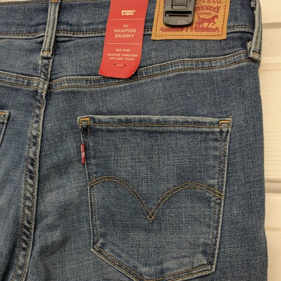 Levi's® 311™ Shaping Skinny Women's Jeans Size 29 Blue NWT - Picture 8 of 15